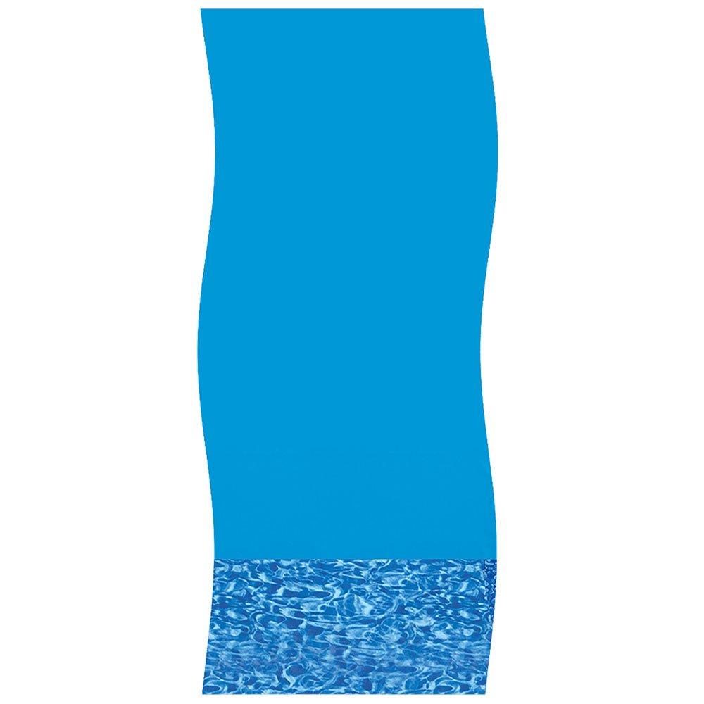 Swimline  Overlap 12 Round Swirl Bottom 48/52 in Depth Above Ground Pool Liner 25 Mil