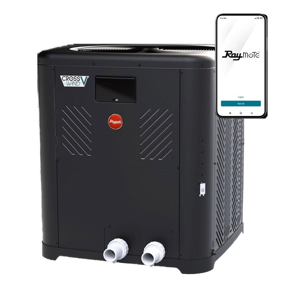 Raypak  Crosswind V 5550 Heat Pump Electric Pool Heater 102,000 BTU