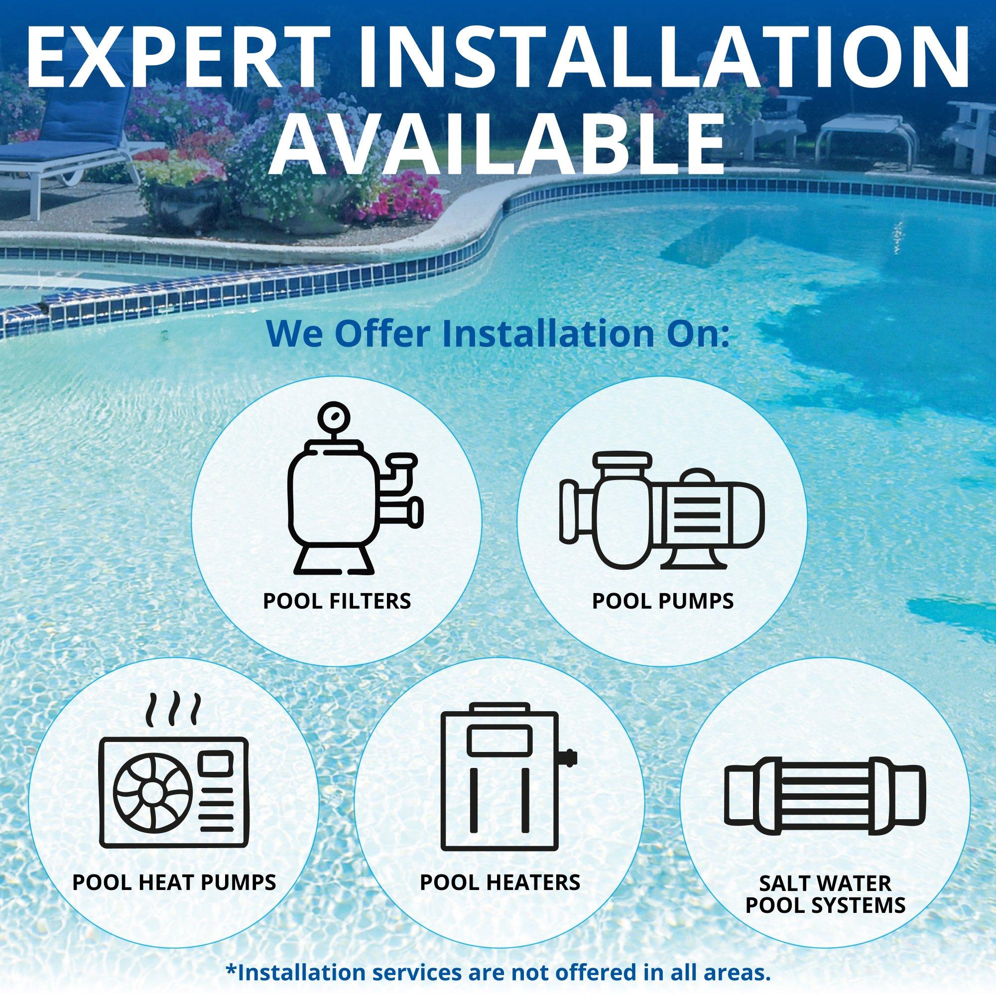 Raypak  Crosswind V 6550 Heat Pump Electric Pool Heater 118,000 BTU