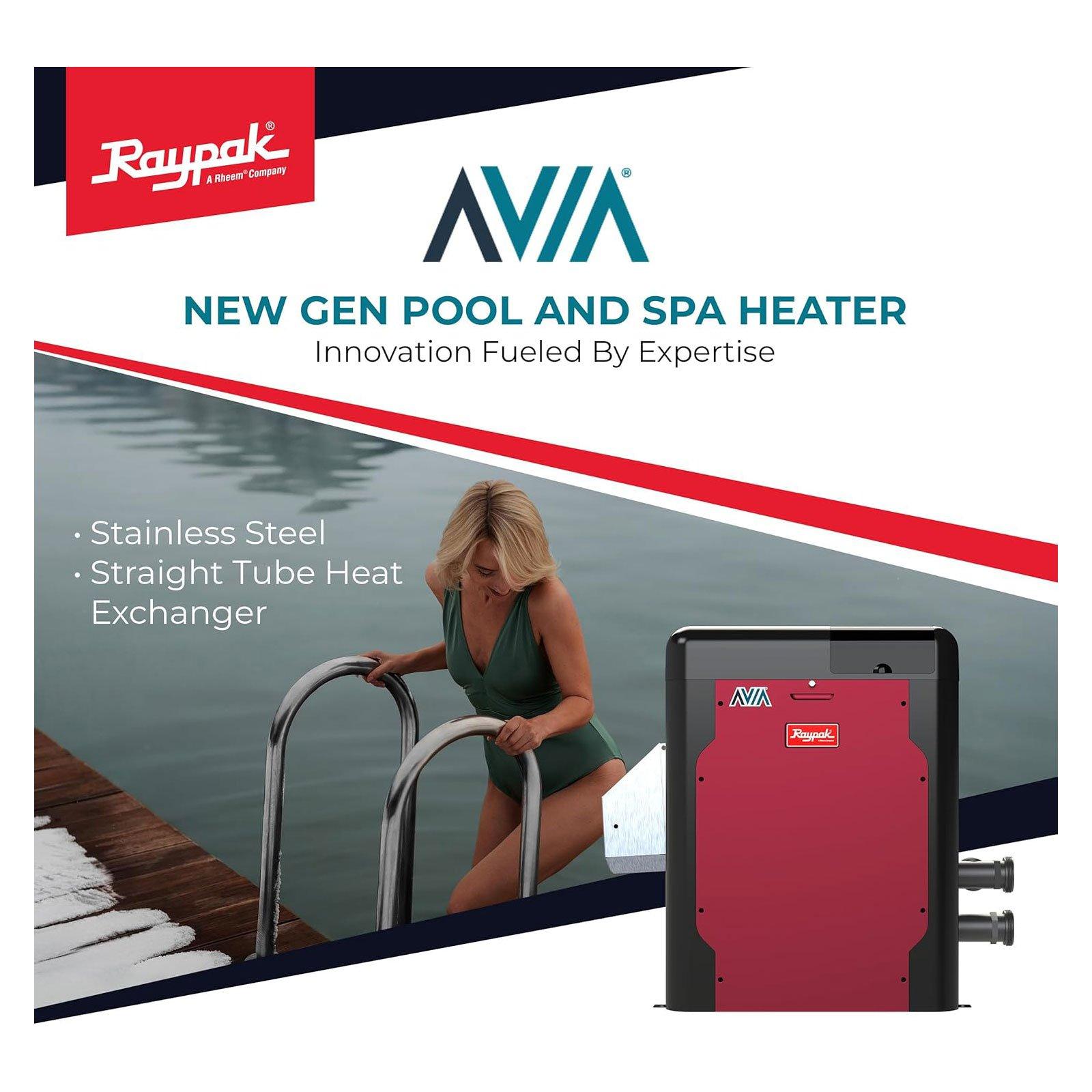 AVIA P-R264A-EN-C Natural Gas Pool Heater