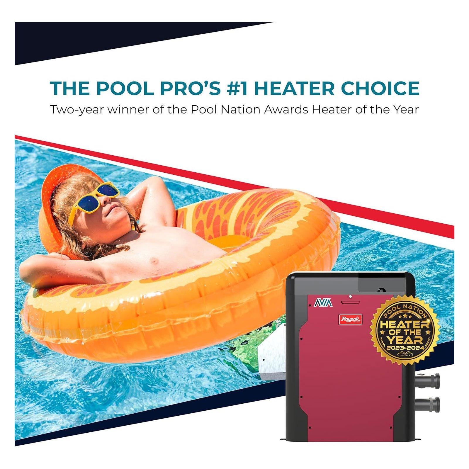 AVIA P-R264A-EN-C Natural Gas Pool Heater
