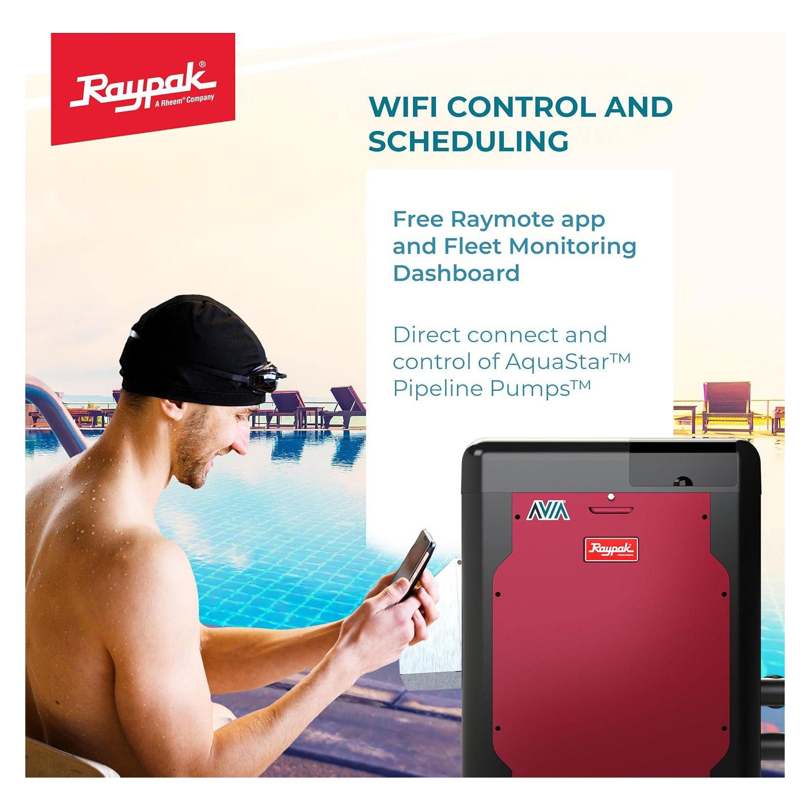 AVIA P-R404A-EN-C Natural Gas Pool Heater