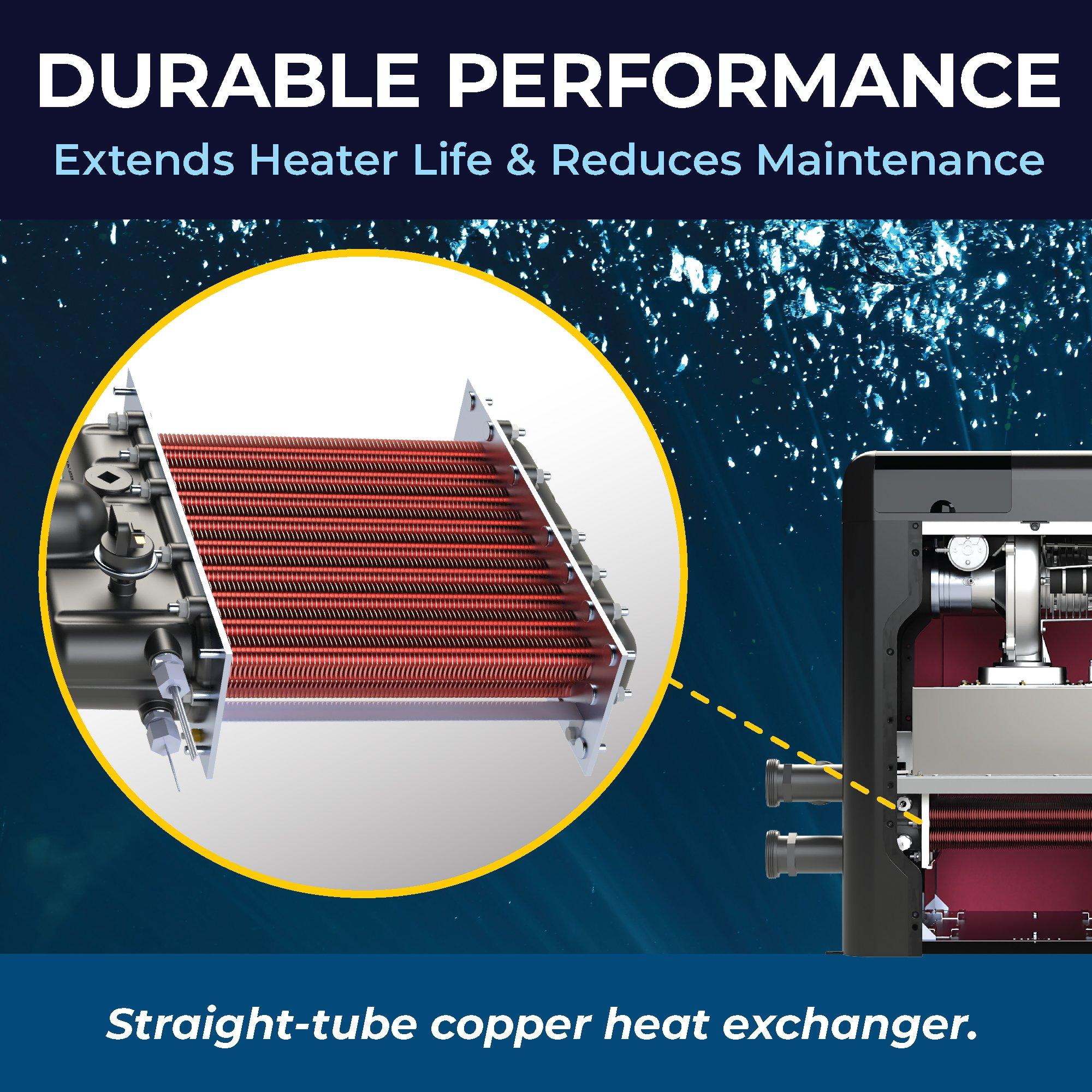 AVIA P-R404A-EN-C Natural Gas Pool Heater