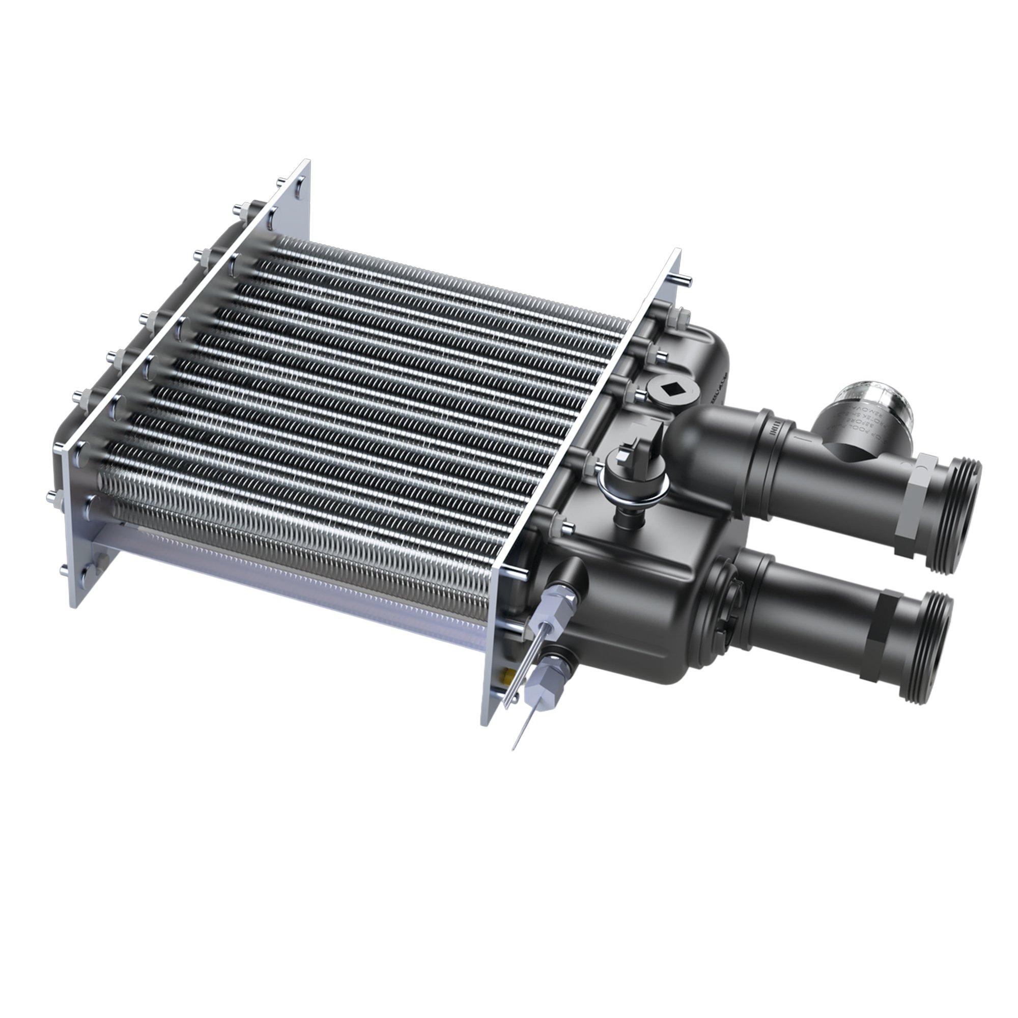 AVIA HD P-R264A-EN-N Natural Gas Pool Heater with NiTek Heat Exchanger