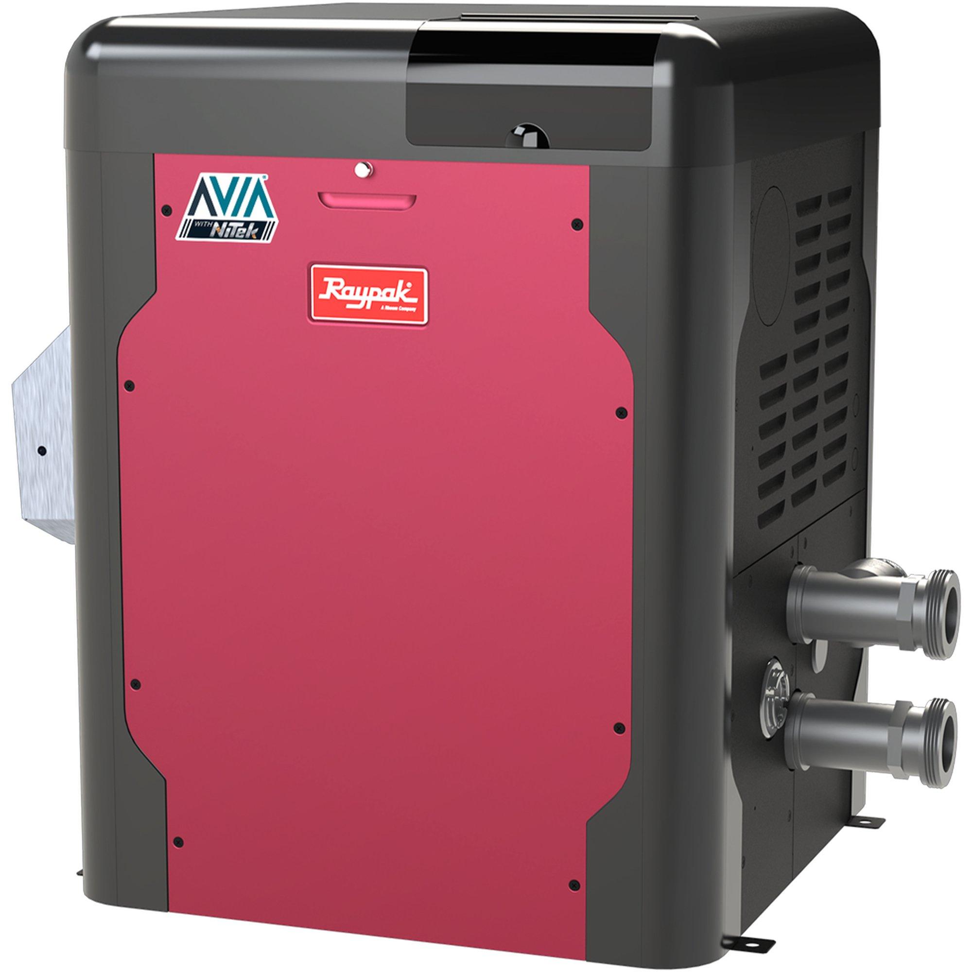 Raypak  AVIA HD P-R264A-EN-N Natural Gas Pool Heater with NiTek Heat Exchanger