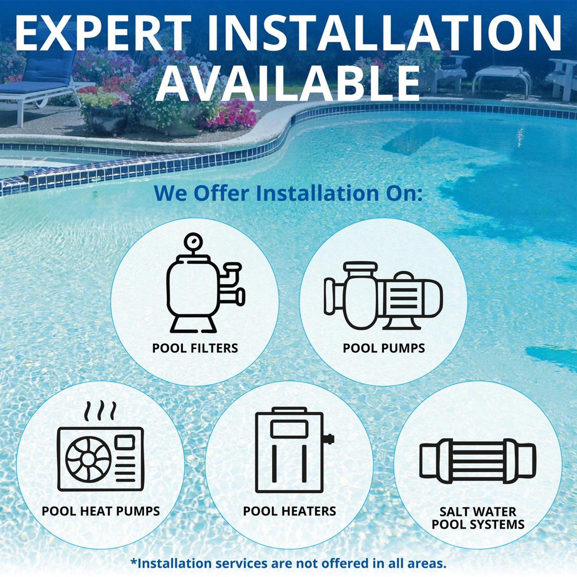 AVIA HD P-R264A-EN-N Natural Gas Pool Heater with NiTek Heat Exchanger