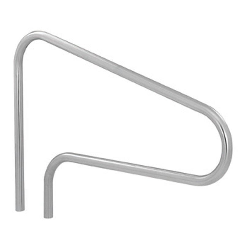 S.R Smith  Sealed Steel Deck Mounted Stair Rails (.049in. Pewter Gray With Escutcheons