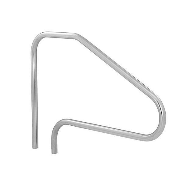 S.R Smith  Sealed Steel Deck Mounted Stair Rails Radiant White