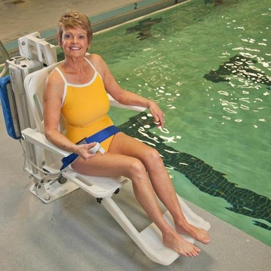 S.R Smith  multiLIFT Pool Lift with Activation Key Folding Seats and Armrests