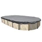 Leslie's  Steel Guard 16 x 32 Oval Above Ground Winter Cover 15-Year Warranty