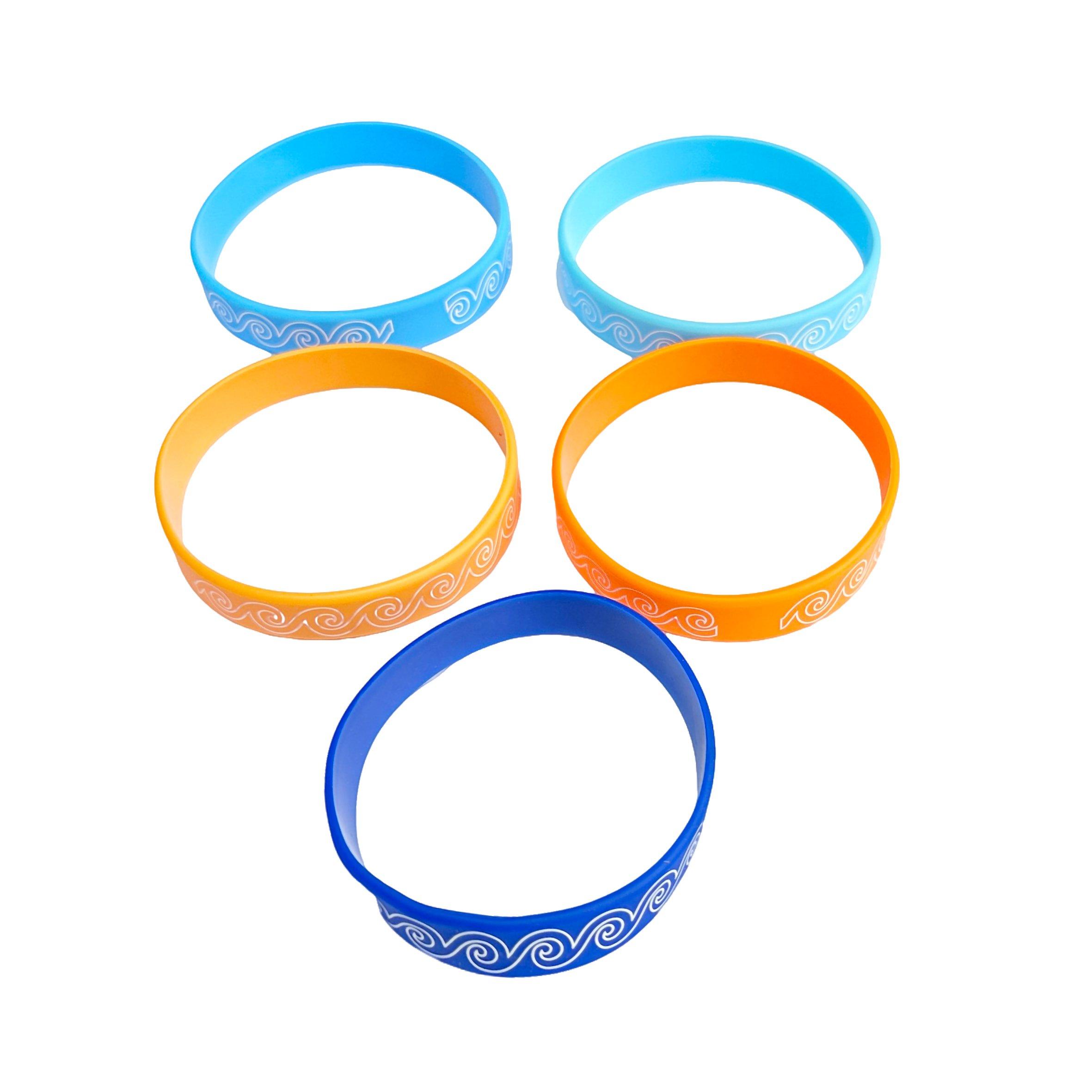 Wave Mosquito Repellent Bracelets, 5-Pack