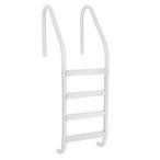 Saftron  24 Residential 4-Step In Ground Ladder White