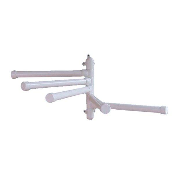 Saftron  Wall Mounted Towel Rack White