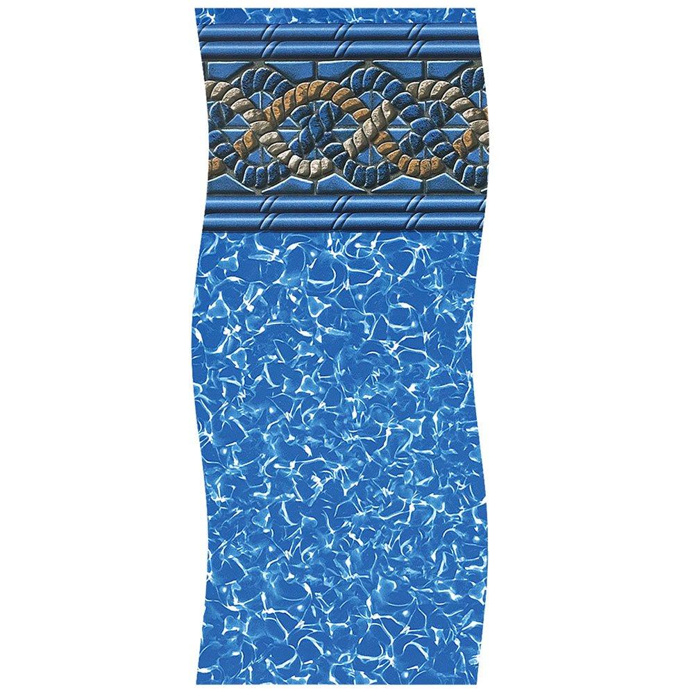 Unibead 18' x 33' Oval Mystri Gold 52 in. Depth Above Ground Pool Liner, 20 Mil