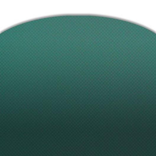 Leslie's  Pro Solid 16 x 32 Rectangle Safety Cover with 4 x 8 Center End Step Green