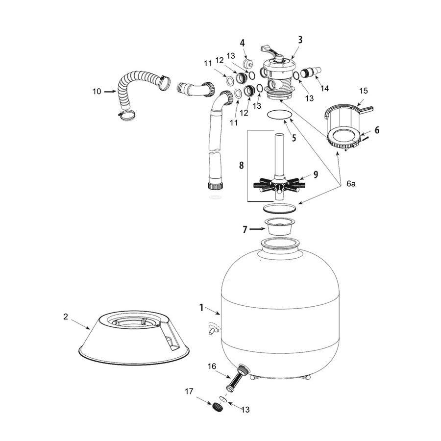 Jacuzzi JSF26 Pool Filter Parts Leslie's Pool Supplies