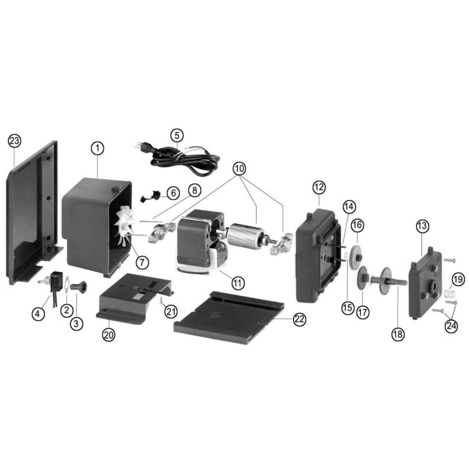 Stenner Classic Series Motor Parts