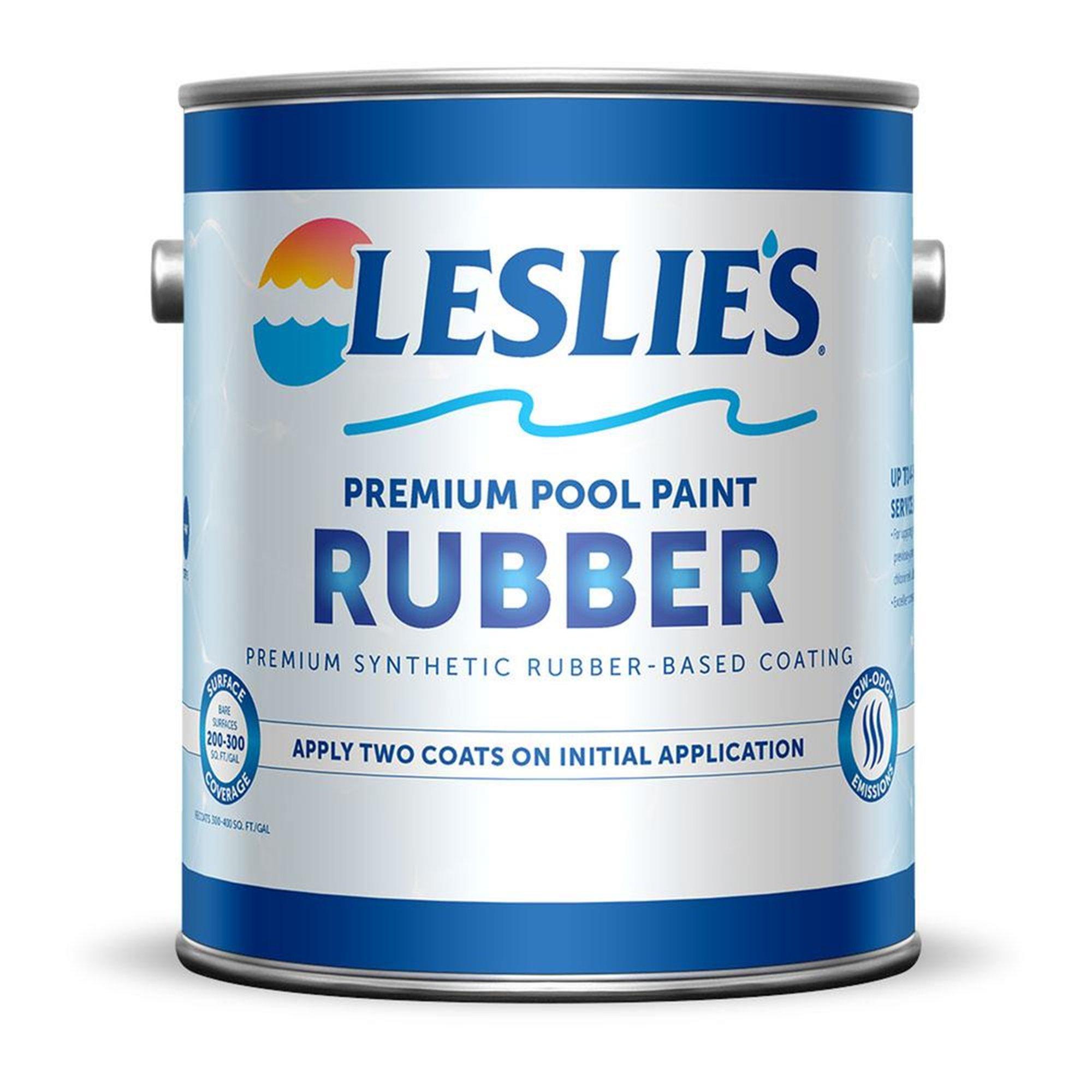 Leslie's  Premium Synthetic Rubber Coating  1 Gallon Ice Blue