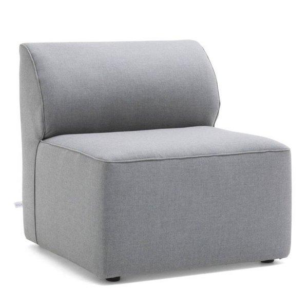 Big Joe  Mobilite Outdoor Armless Chair Cast Slate