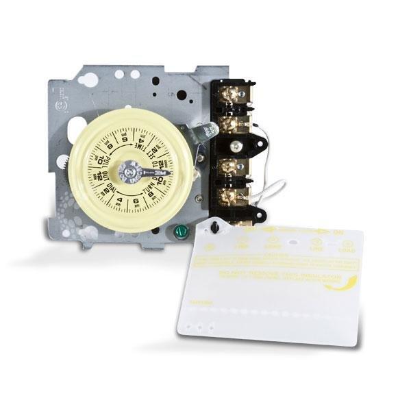 T104M 24-Hour Mechanical Time Switch Mechanism Only, 208 277V  Leslie's Pool Supplies