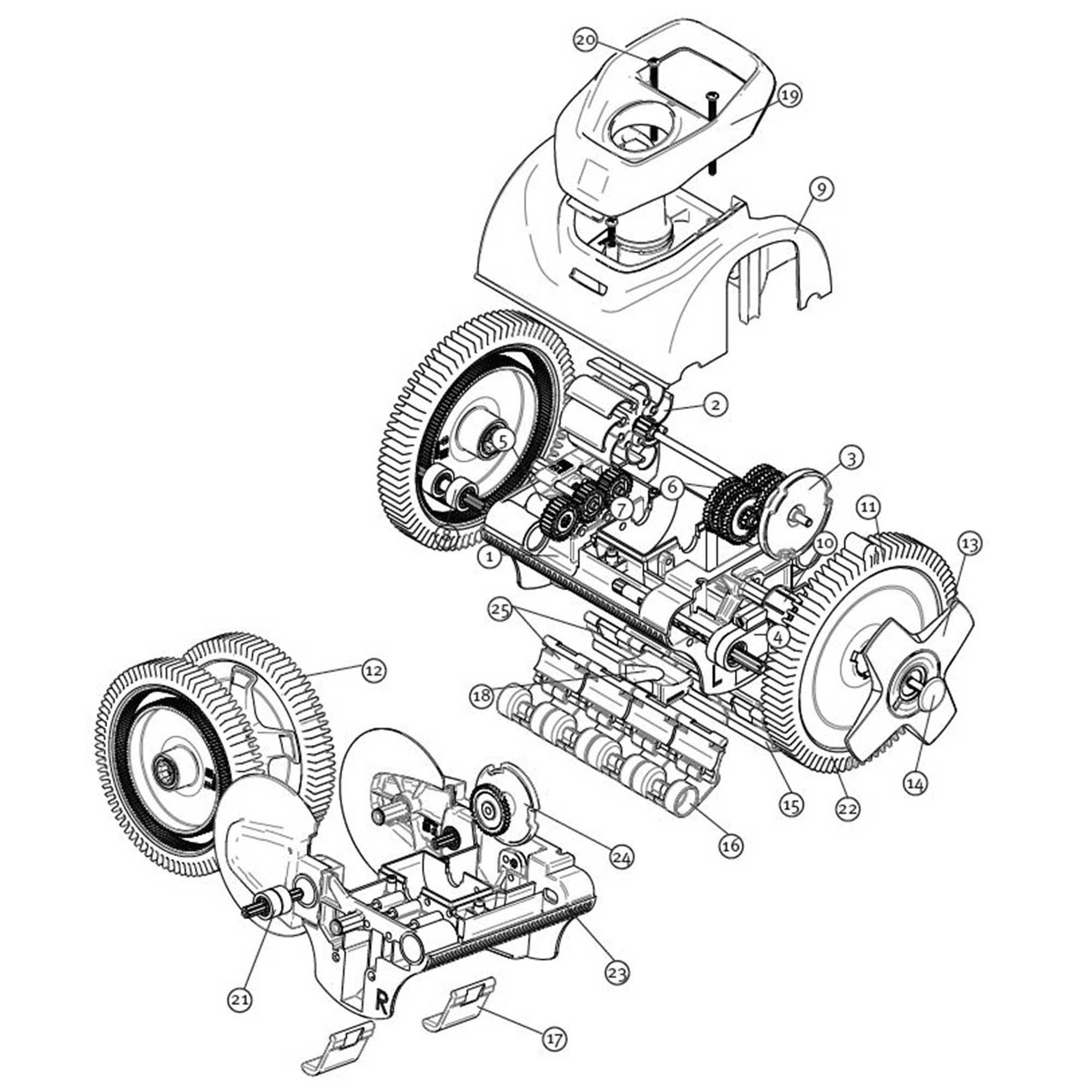 Phoenix 2 Wheel and 4 Wheel Pool Cleaner Parts