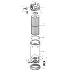 Pentair Dynamic Series I RDC Cartridge Filter Parts