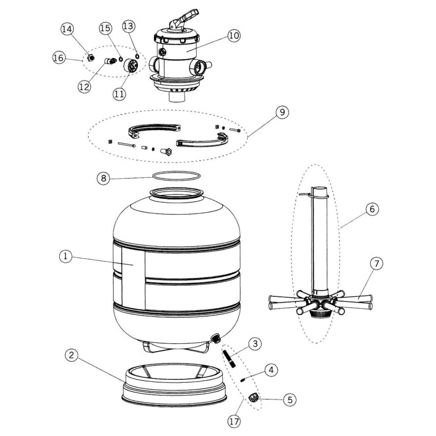 Astral Millenium Top Mount Parts