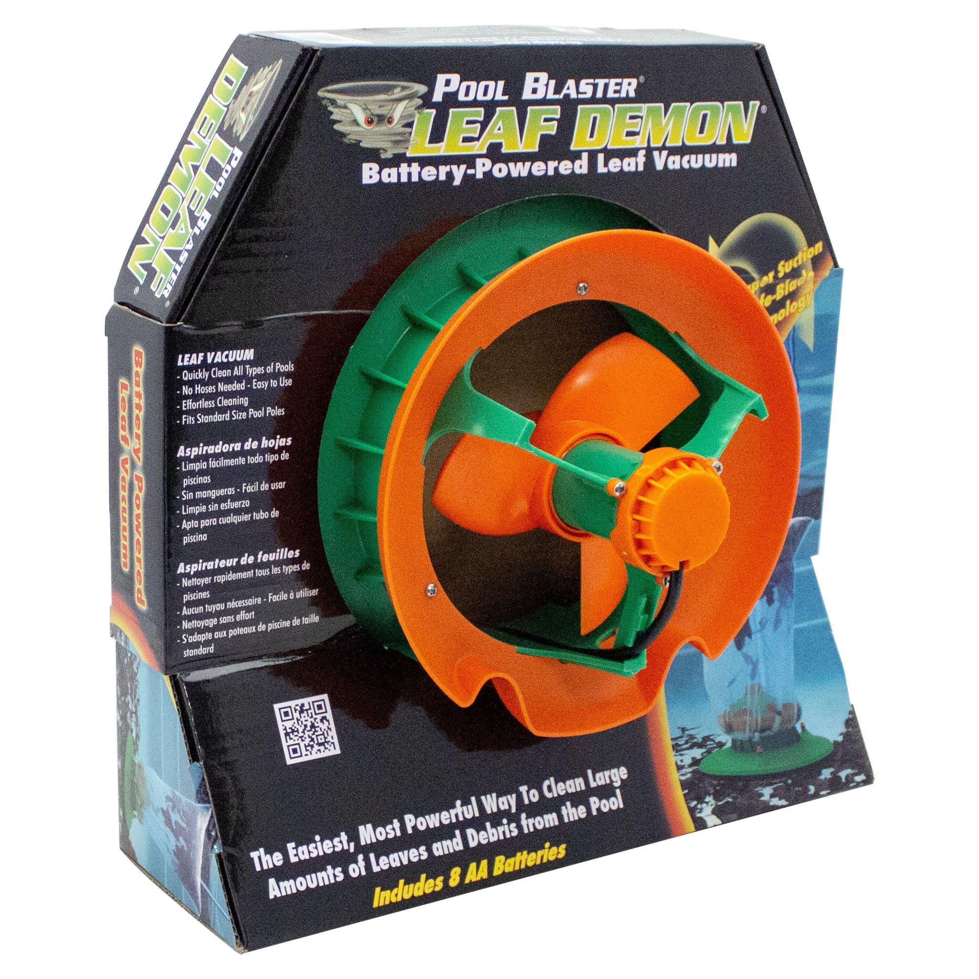 battery pool leaf vacuum