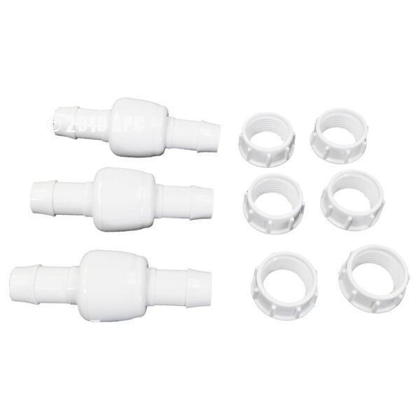 Pool Cleaner Hose Swivels (3 pack)