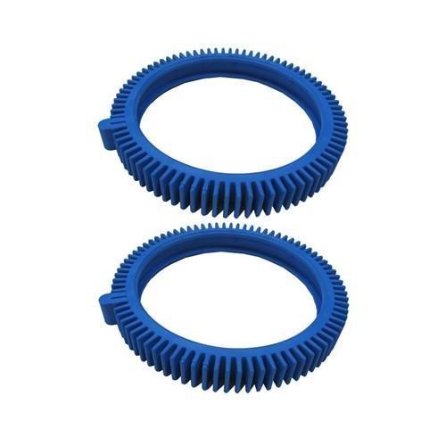 Poolvergnuegen  Solid Front Tires for Tile Pool (Set of 2)