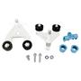 A-Frame Kit: 2 A-Frames, 2 Screws and Washers, Lower Body Screw and Washer, Saddle and Keeper, 2 Bushings