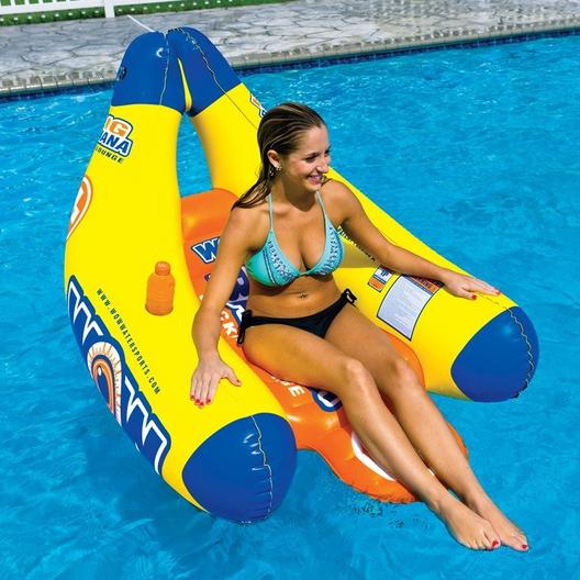 Wow Products  Big Banana Lounging Pool Float