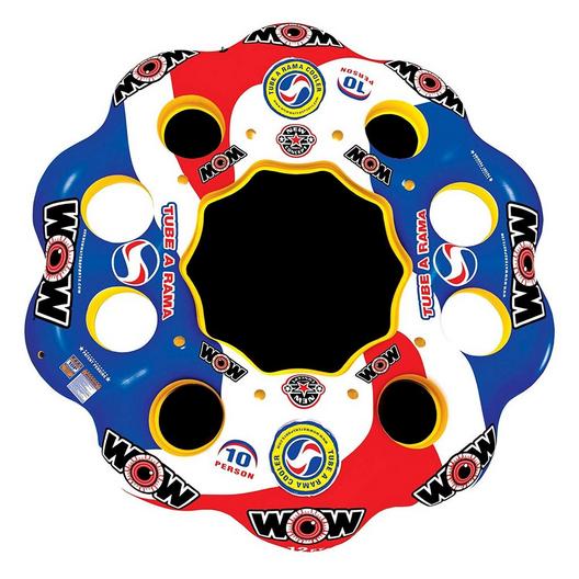 Wow Products  Tube-A-Rama Floating Island 10 Person