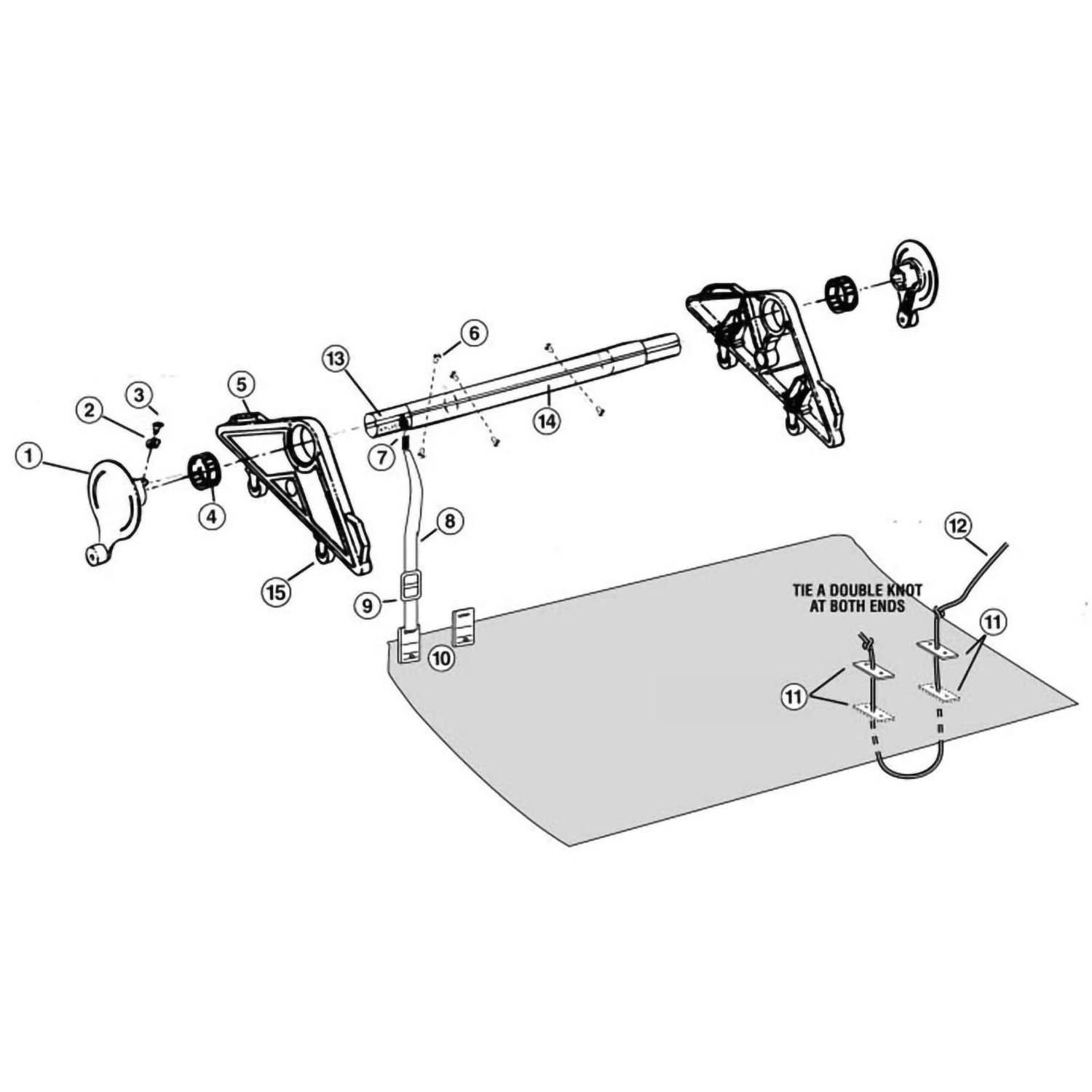 Odyssey M400 Convertible Series Solar Cover Reel Parts