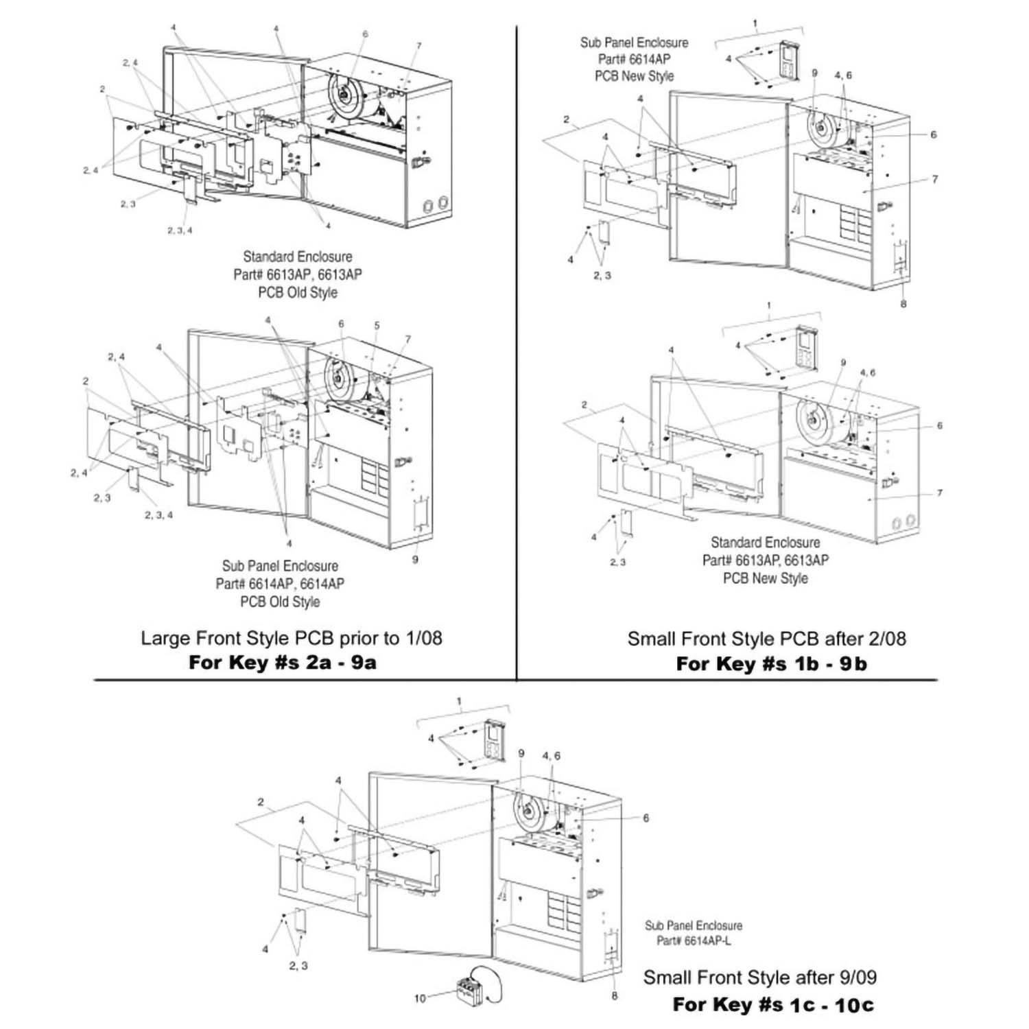 Jandy PureLink Power Center Parts