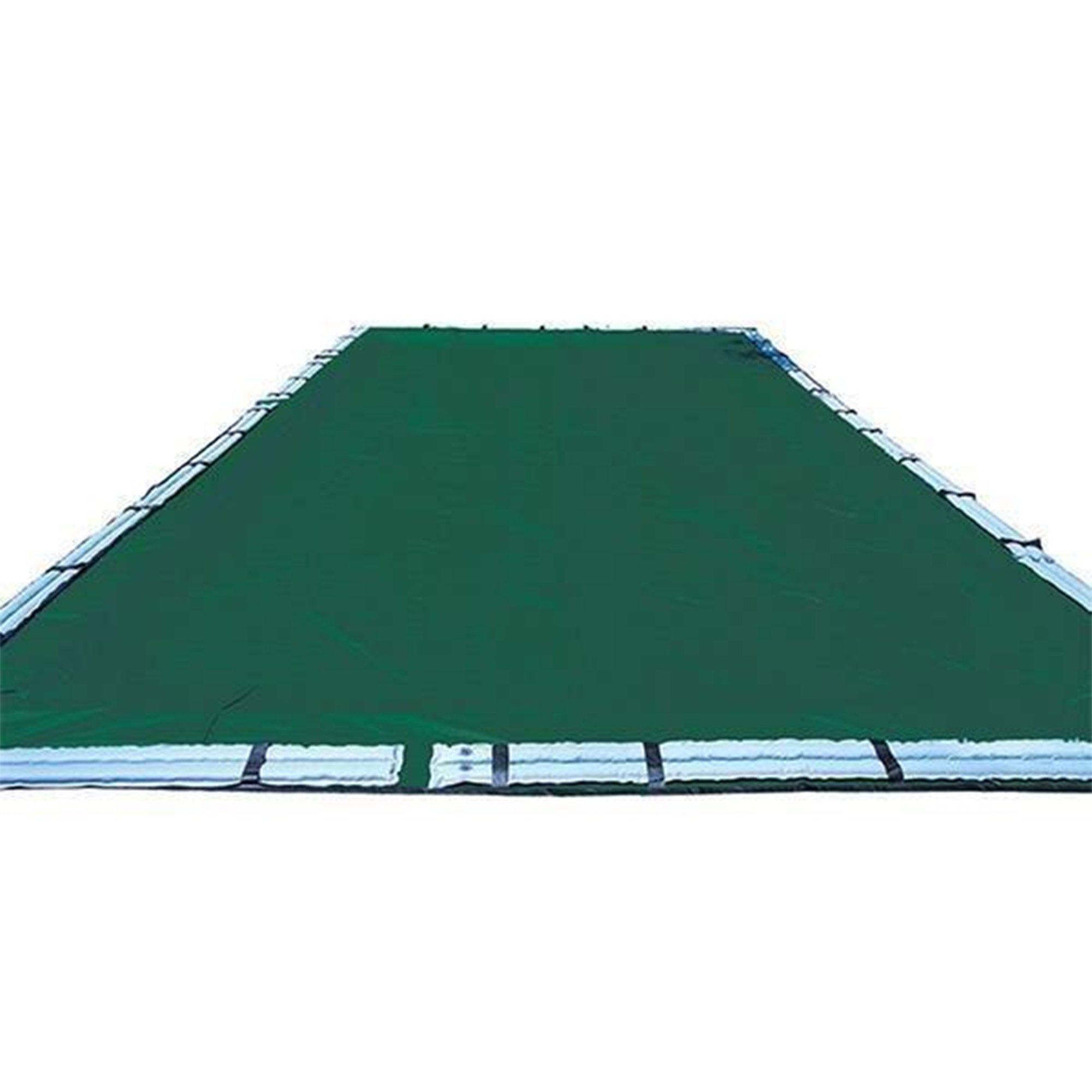 Rectangle Polar Plus Inground Winter Pool Cover 12 Year Warranty Green