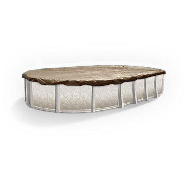 12' x 24' Oval Winter Pool Cover, 20 Year Warranty