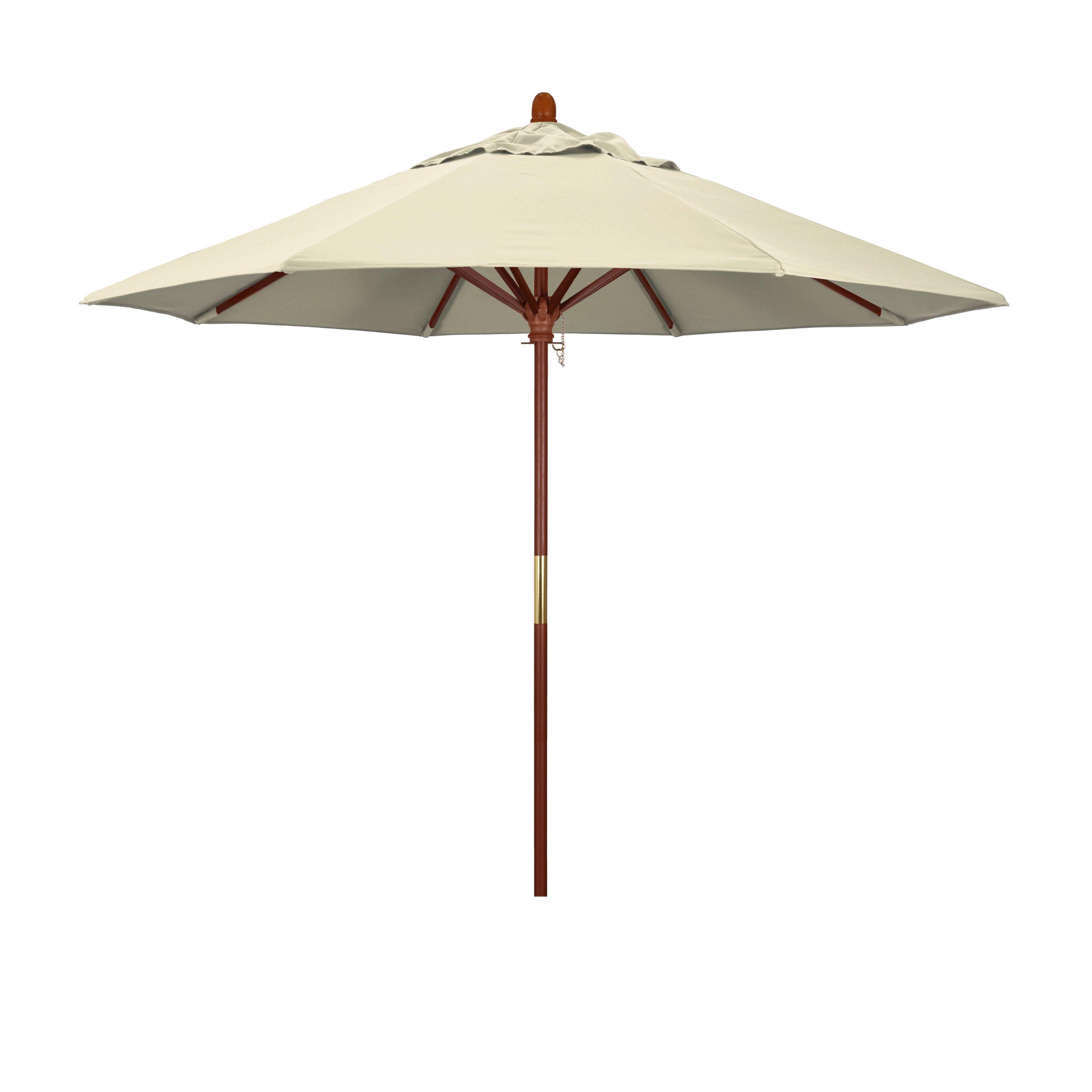 Grove Premium Wood 9 Umbrella  Lemon