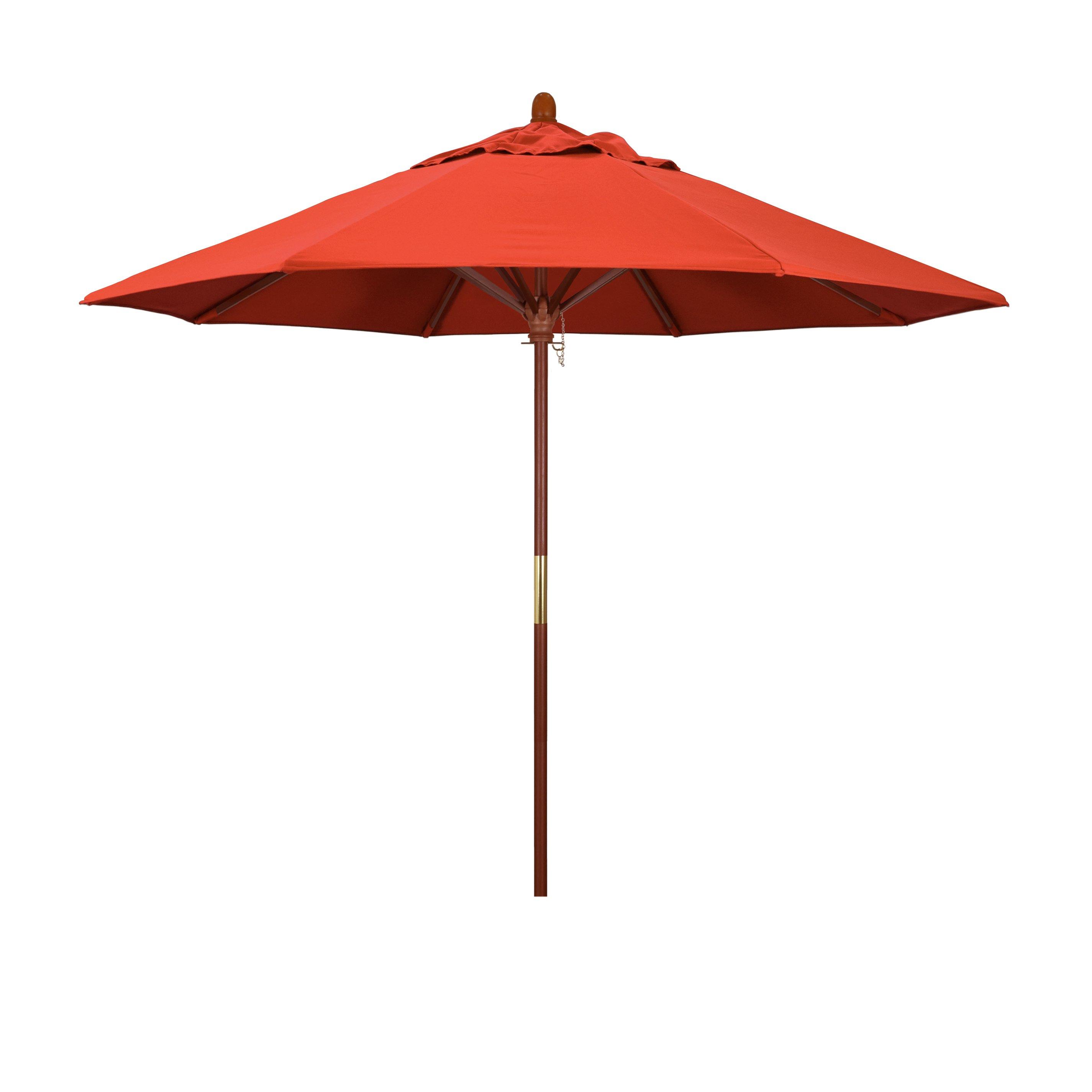 Grove Premium Wood 9 Umbrella  Lemon