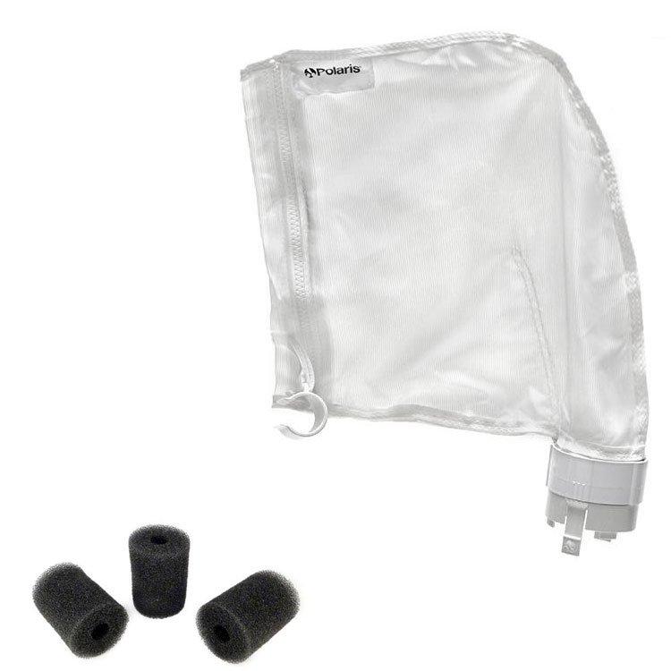 Zippered Bag and 3 Tail Scrubbers for 360/380 Cleaners