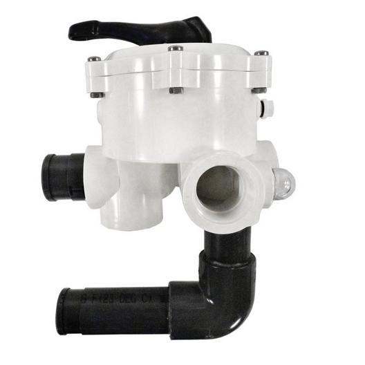 Pentair  Multiport ABS 6-Position Side Mount Valve without Hoses  1-1/2in Port