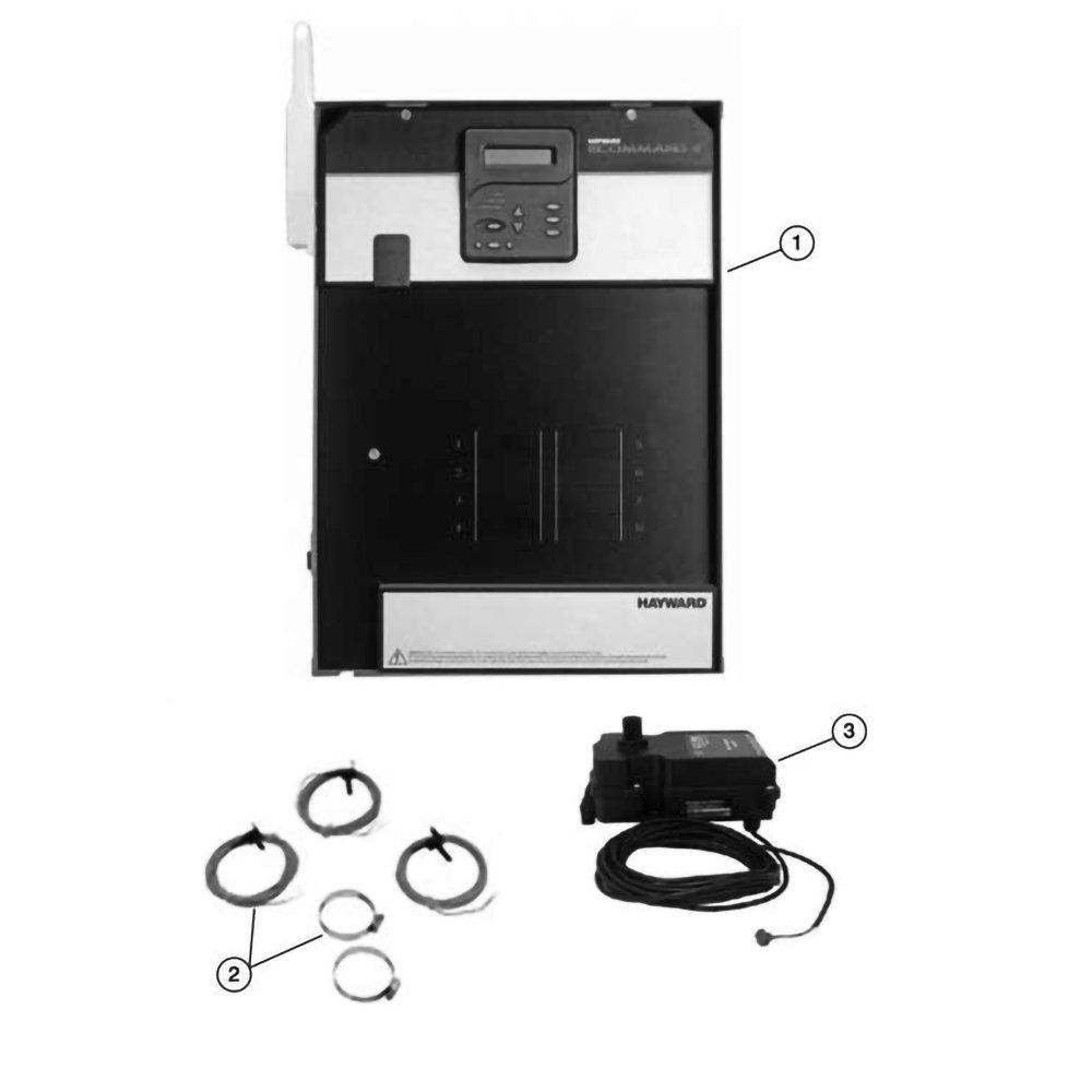 Hayward E-Command 4 & OnCommand Part Schematic