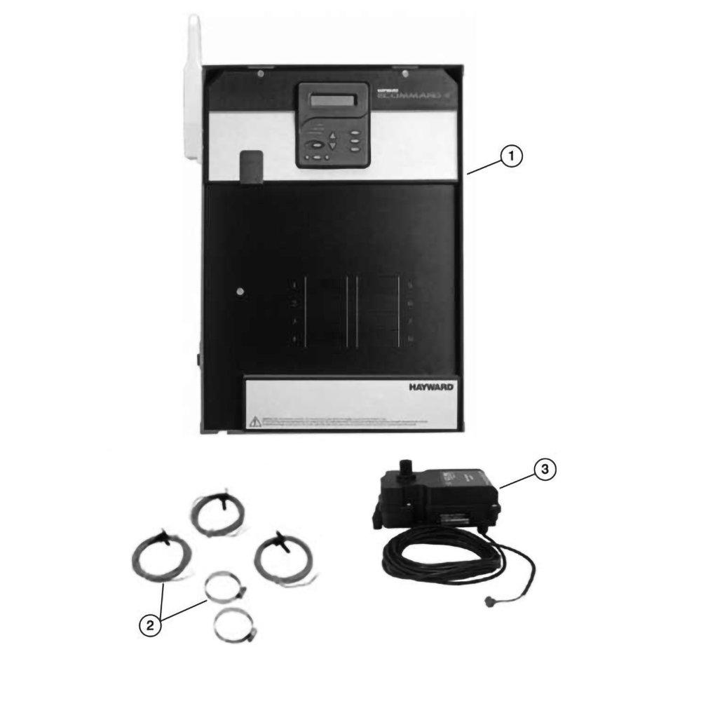 Hayward E-Command 4  OnCommand Part Schematic