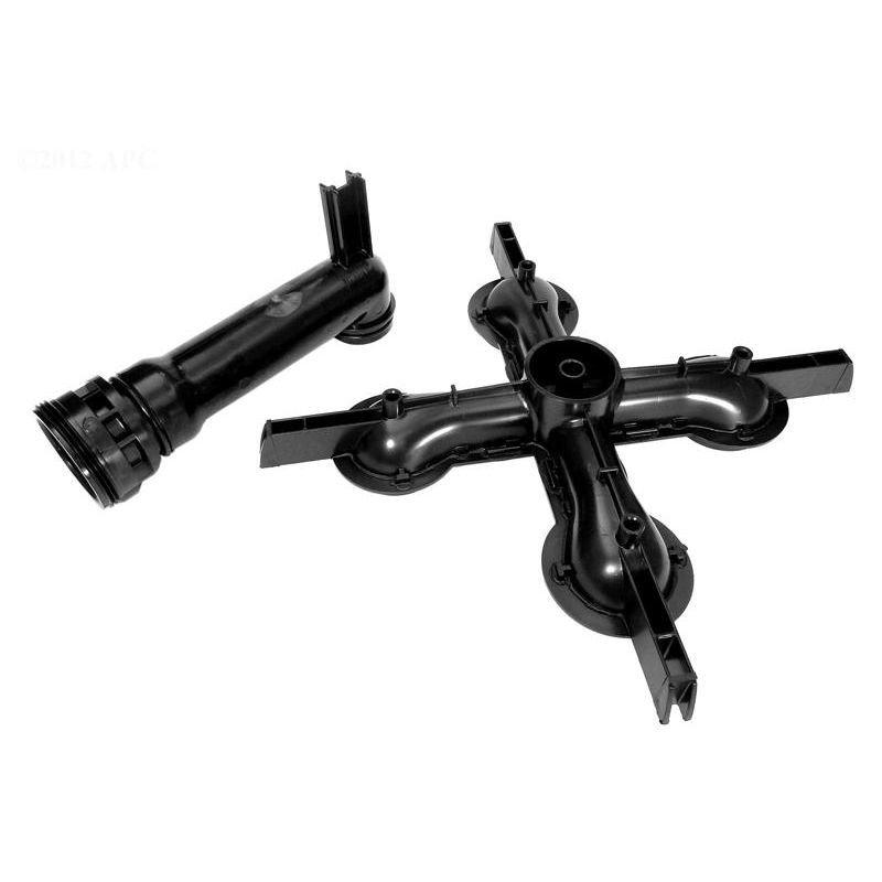Pentair  Manifold Bottom with Outlet Pipe and Blkhd.