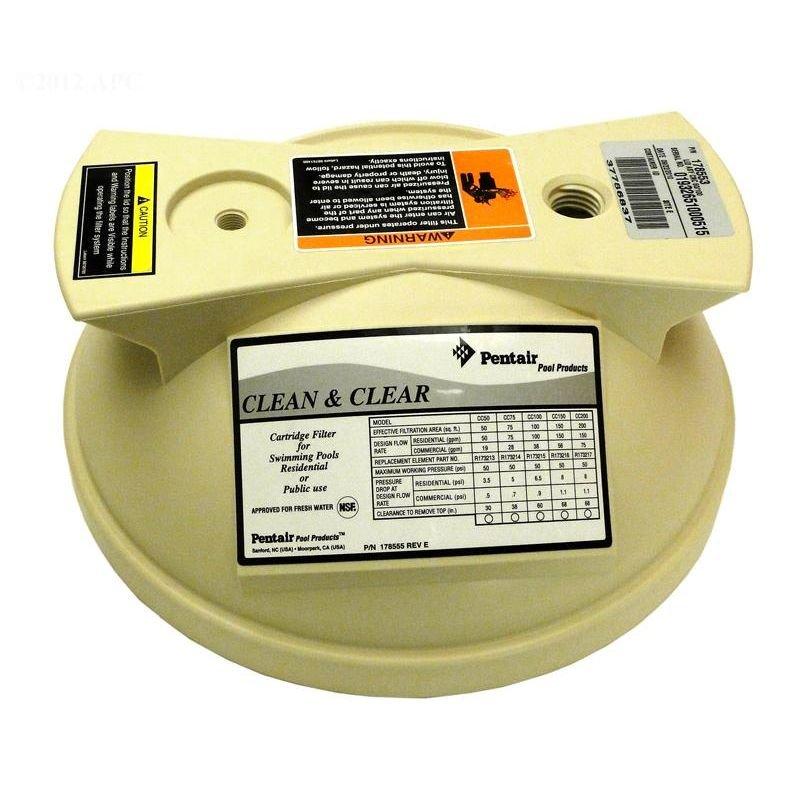 Pentair  Lid for Clean  Clear 50/100 sq ft.
