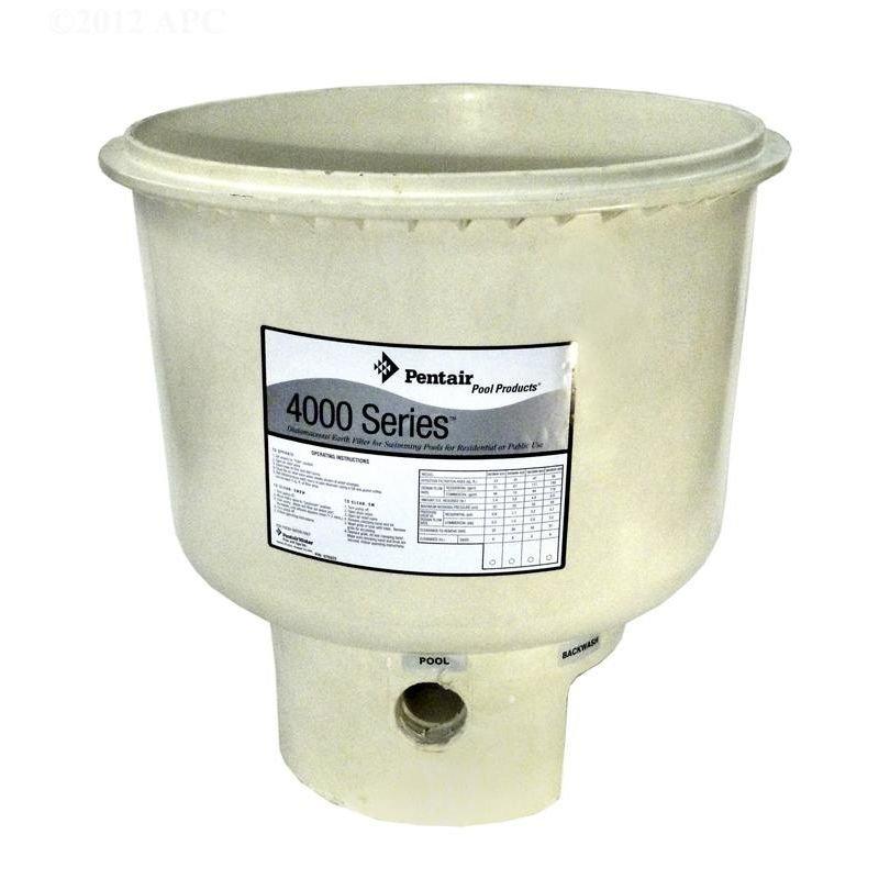 Pentair - 197130 Tank Bottom Replacement for SMBW 4000 Series D.E. Pool Filter