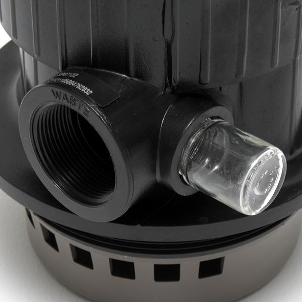 Hayward  Multiport Vari-Flo Control 1-1/2in Valve Black
