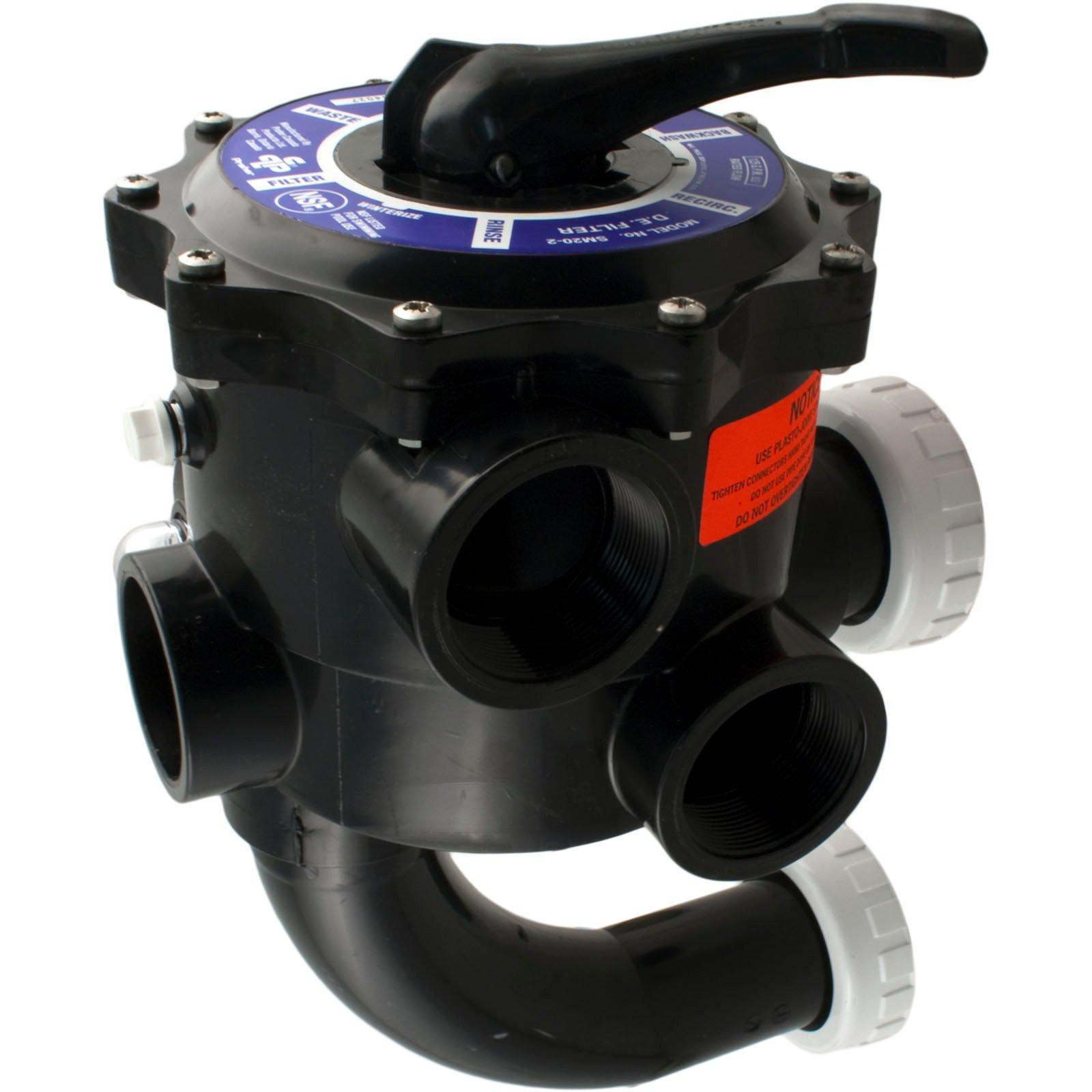 Praher  SM2-SR2 Multiport Valve Side Mount with Plumbing 2in Sta-Rite