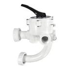 Pentair  Multiport ABS Six Position Valve with 1-1/2in Piping  1-1/2in Port
