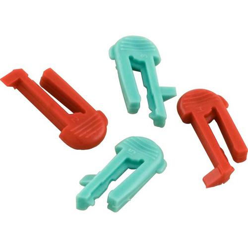 Intermatic - ON and OFF Plastic Trippers for P1000 Series Timers (2 Red and 2 Green)